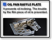 OIL PAN BAFFLE PLATE