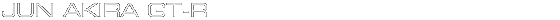 JUN AKIRA GT-R SPECIFICATION