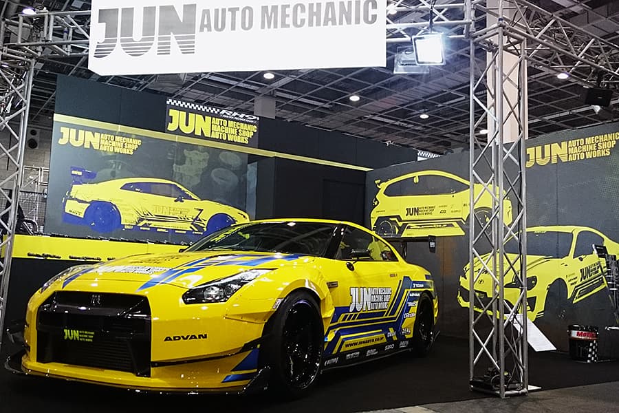 大阪オートメッセ JUN AUTO MECHANICブース