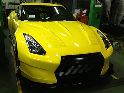 Exhibit in Tokyo Auto Salon 2013