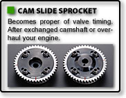 CAM SLIDE SPROCKET