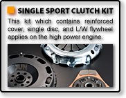 SINGLE SPORT CLUTCH KIT