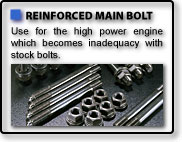 REINFORCED MAIN CAP BOLT