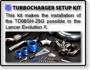 TURBOCHARGER SETUP KIT